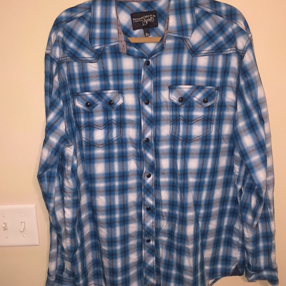 Brad Paisley Western Style Button Up